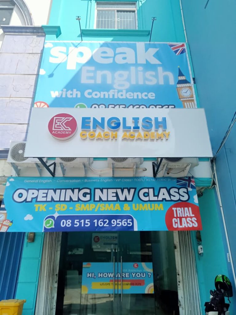 English Coach Academy resmi membuka cabang baru di M. Yusuf Depok