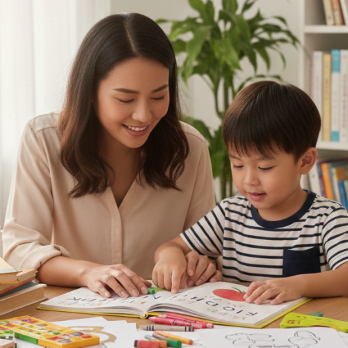 Cara Agar Anak Tetap Fokus Belajar Bahasa Inggris Saat Puasa Ramadhan di Depok dan Bogor