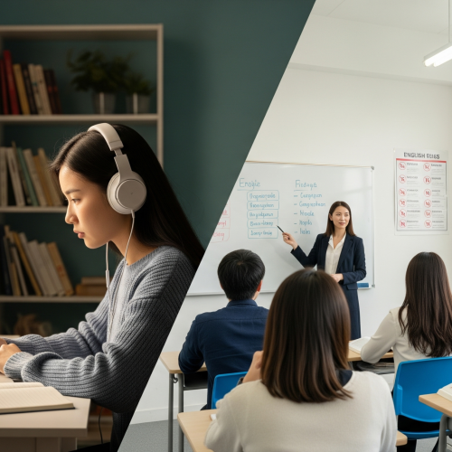 Kursus Bahasa Inggris Online vs Offline: Mana yang Lebih Efektif?
